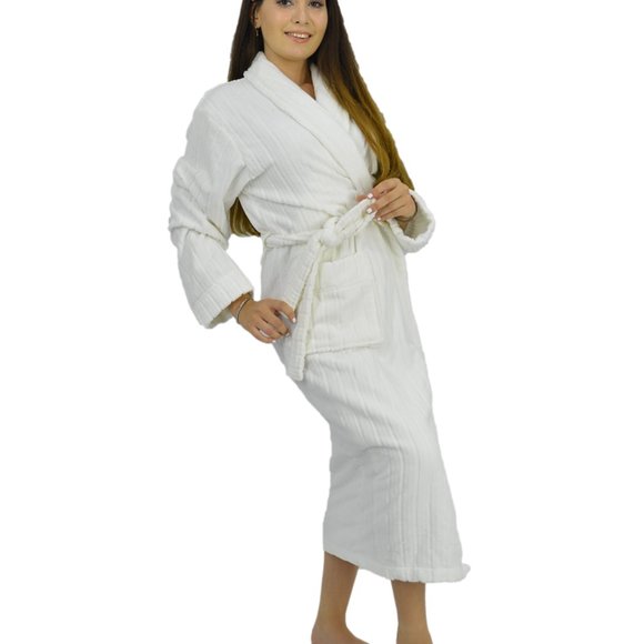 turkish    cotton  robe - Picture 9 of 10